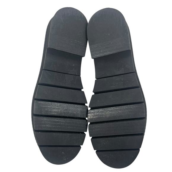 Salvatore Ferragamo Gancini Lug Sole Leather Loafers Beige Size 8.5C - Picture 10 of 16